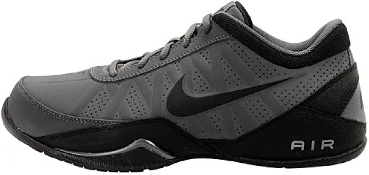 Amazon.Com | Nike Men'S Air Ring Leader Low Grey/Black 7 D - Medium |  Basketball