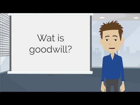 Wat is goodwill? Boekhoudkundige termen